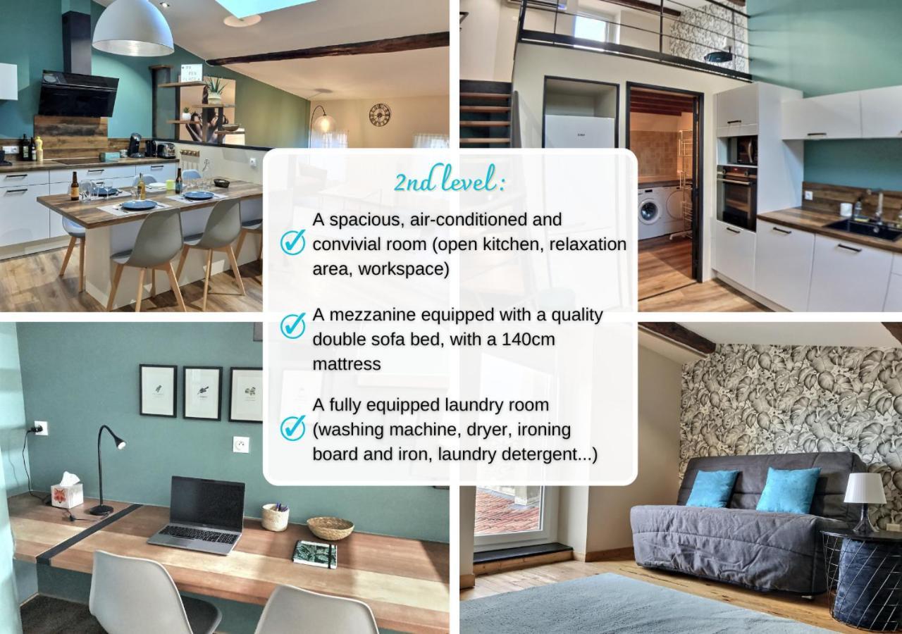 Myzenplace - Duplex 100M2 Cosy, Atypique, Situation Ideale, Parking Montélimar Eksteriør bilde